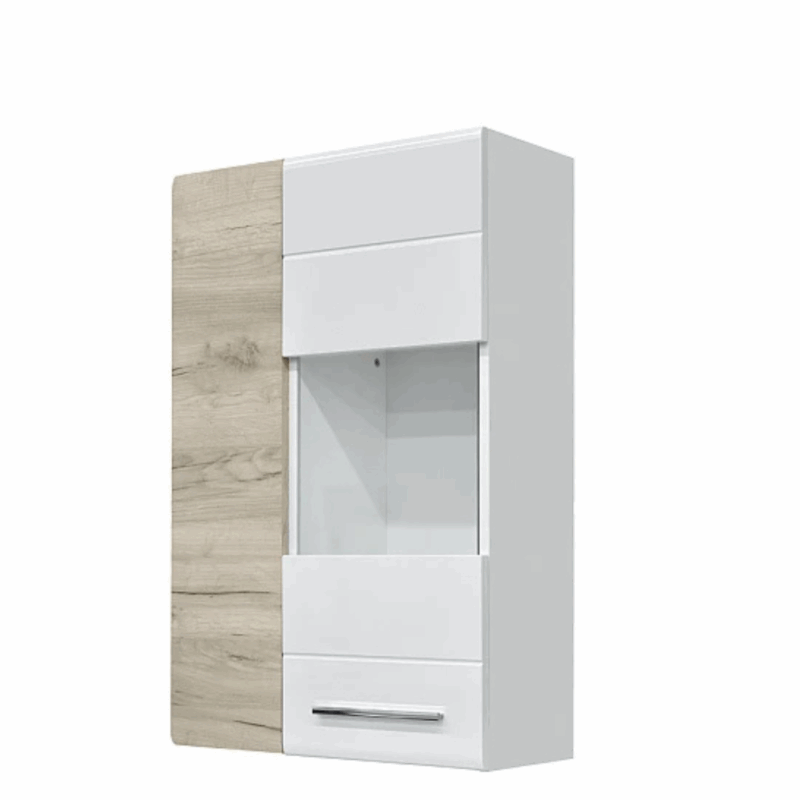 Стенна витрина BARCELONA WHITE