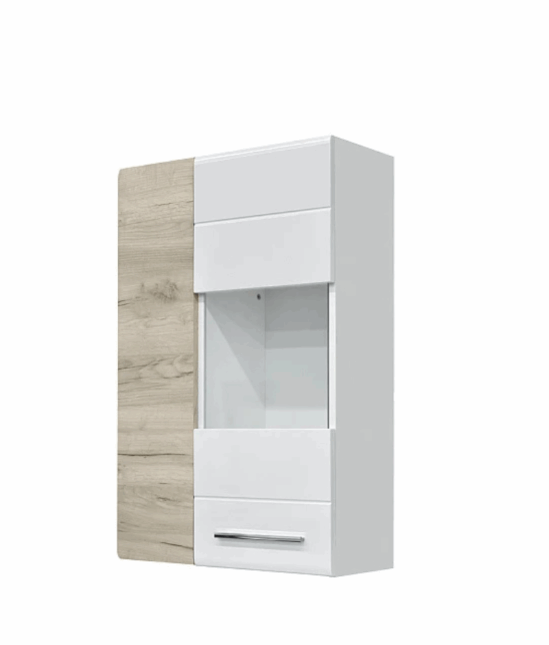 Стенна витрина BARCELONA WHITE